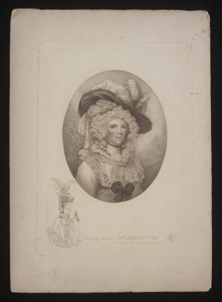 Richard Cosway, Mrs. Abington in the character of Lady Betty Modish