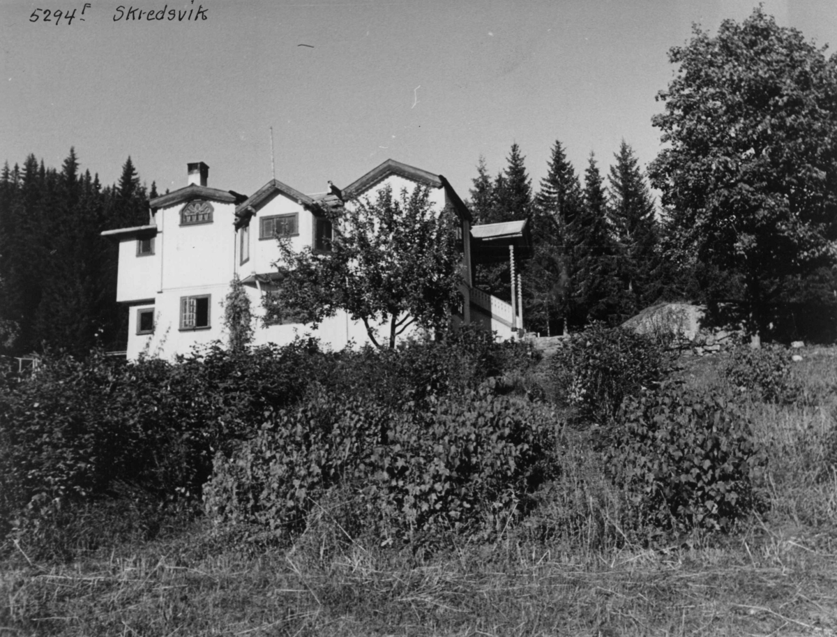 Anders Beer Wilse, Skredsvigs hjem