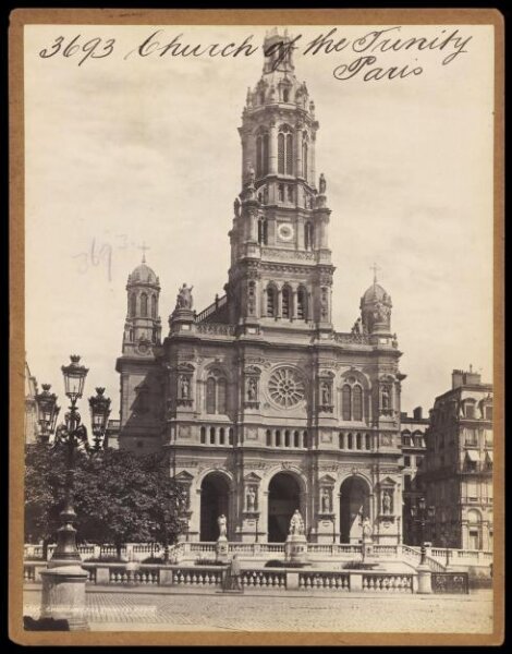 Francis Frith, Church of the Trinity.  Paris