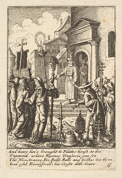 Wenceslaus Hollar, Jesus before Pilate
