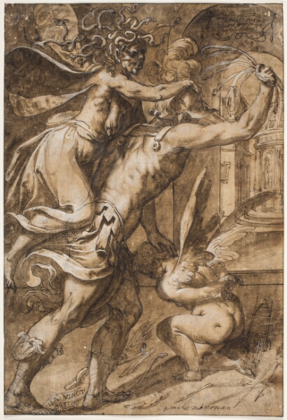 Eugène Delacroix, Hercule et Antée