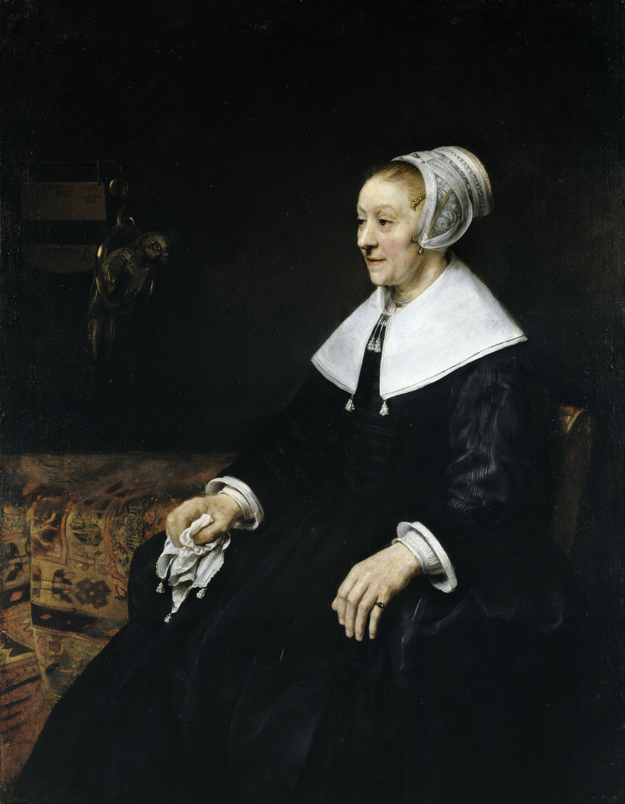 Rembrandt, Portrait of Catrina Hoogsaet