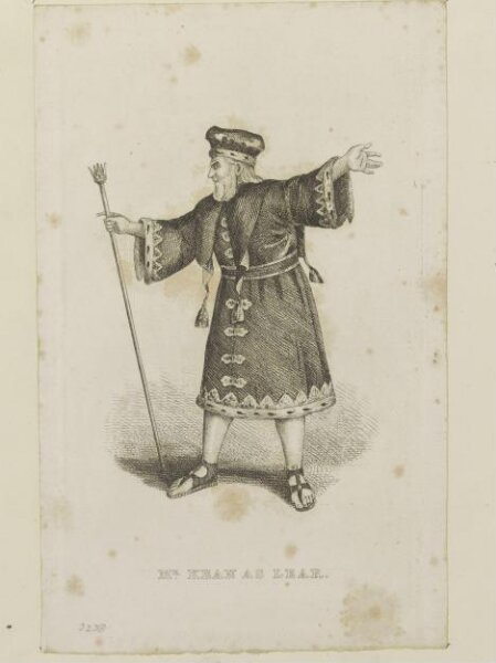Unknown, Mr. Kean as King Lear