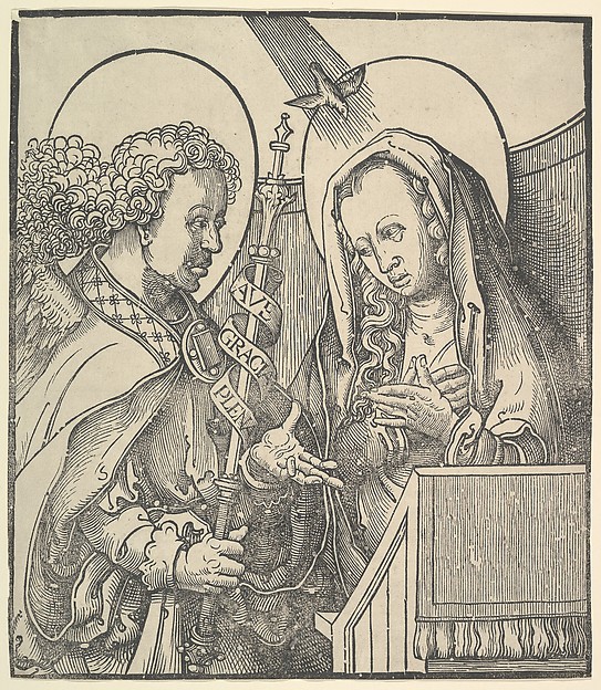 Lucas van Leyden, The Annunciation