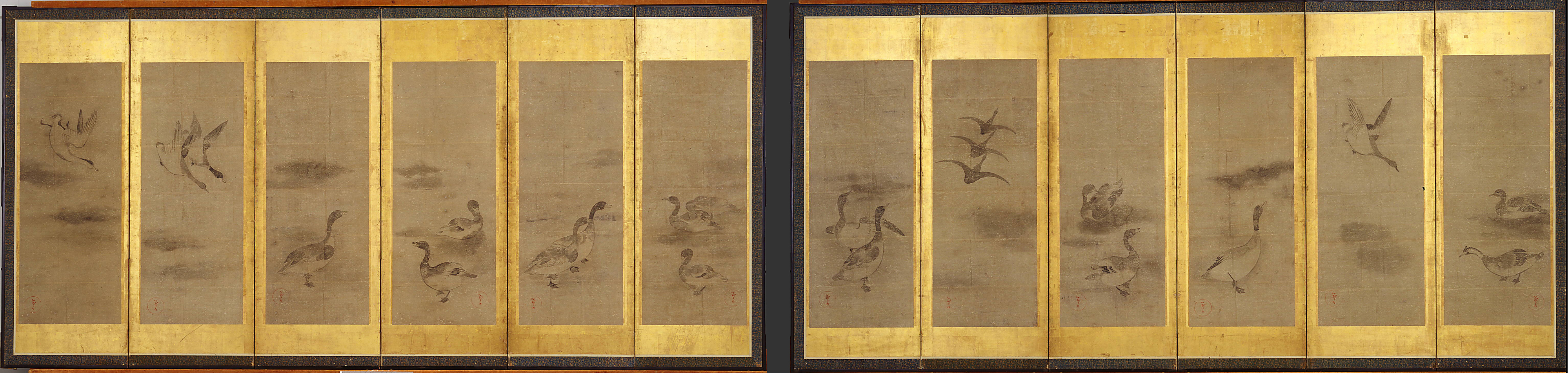 Tawaraya Sotatsu, Wild geese