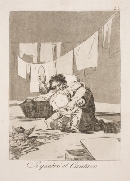 Francisco de Goya, Når man har slået krukken itu