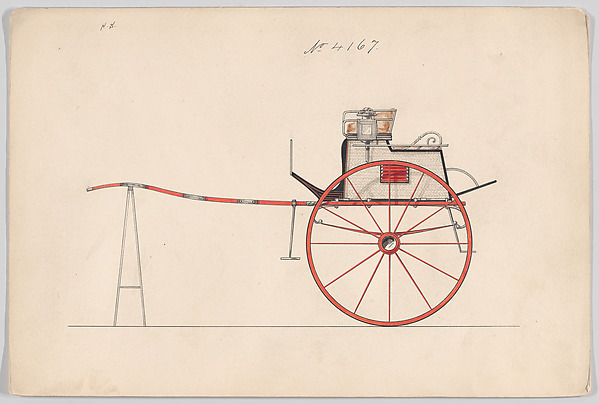 Brewster & Co., Tandem Cart # 4167