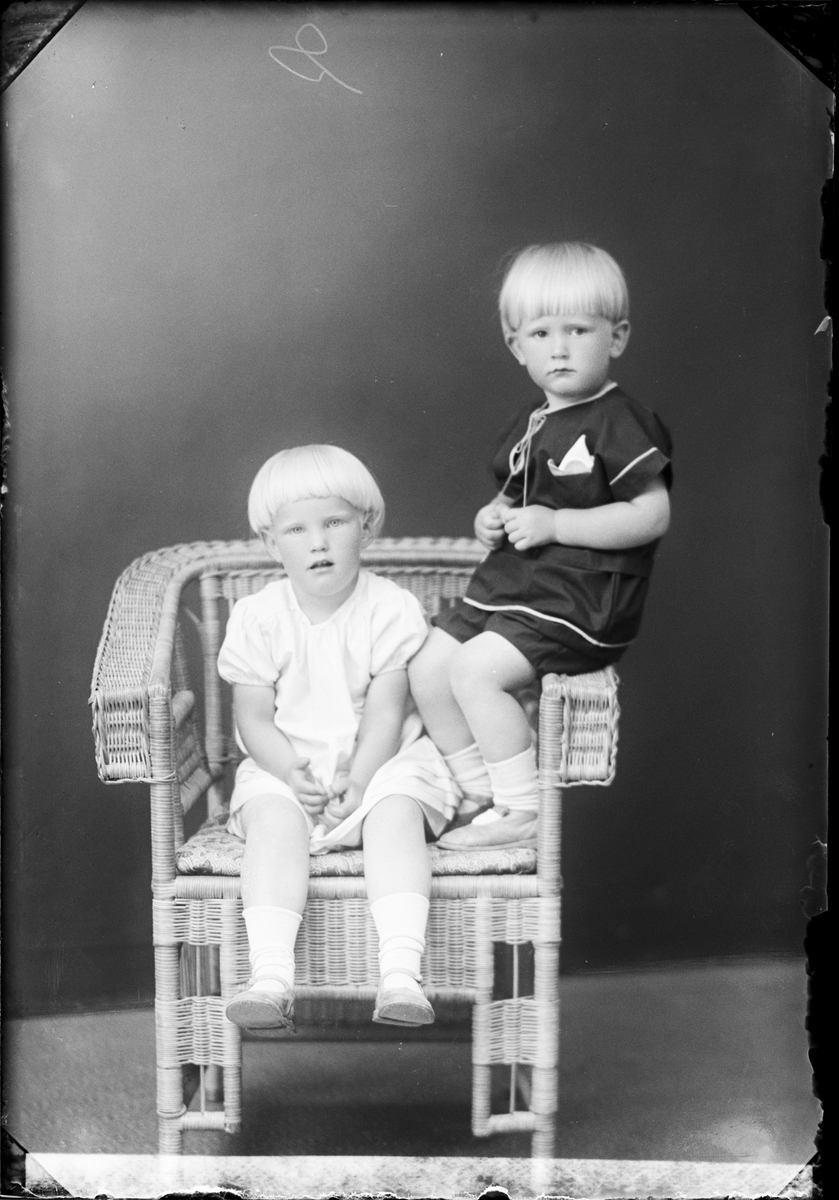 Skötsner-Edhlund, Barnen Ekström från Dannemora, Uppland 1930