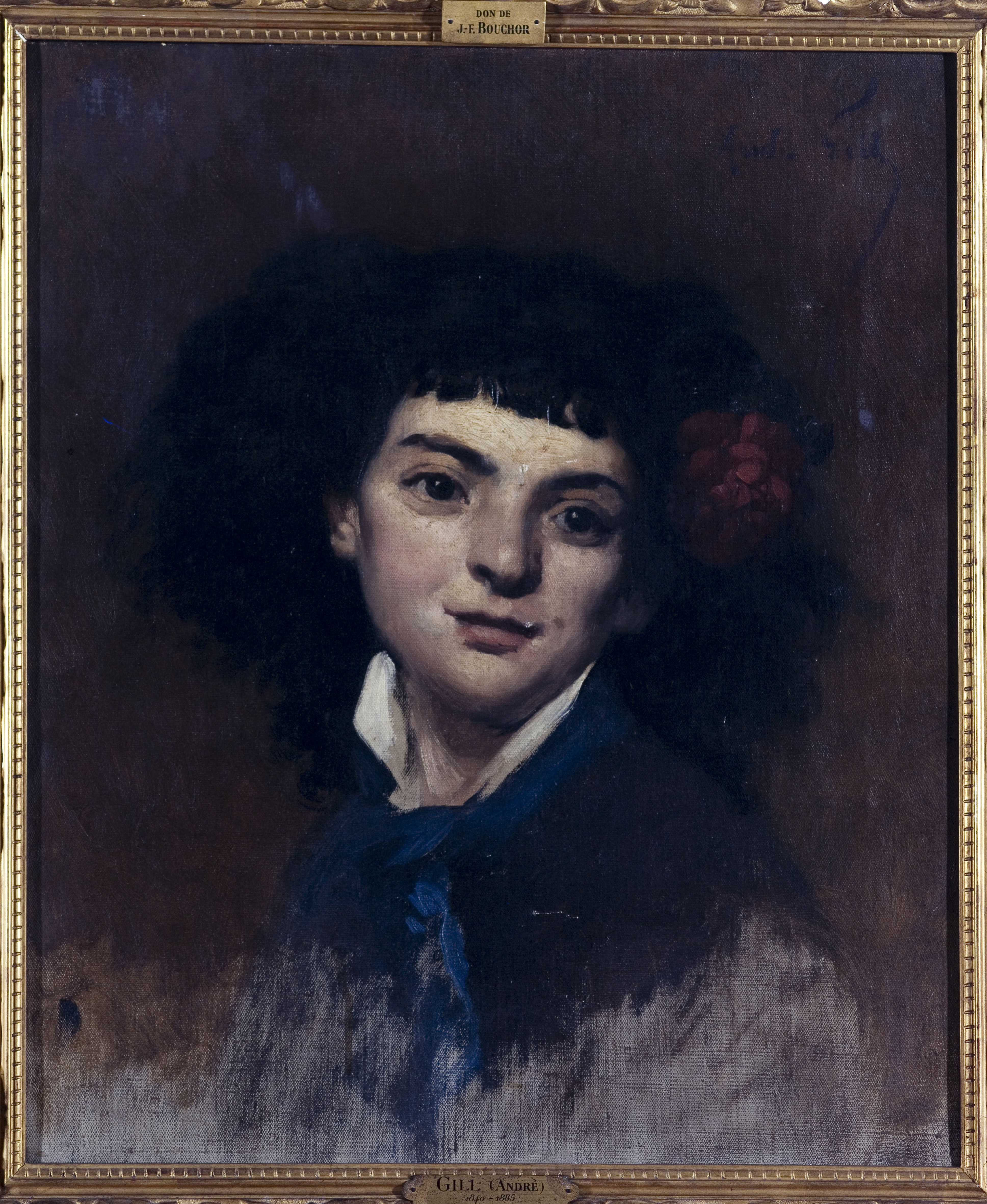 André Gill, Portrait de femme