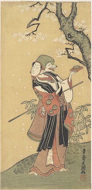 Ippitsusai Bunchō, A Fox Dance from the Drama The Thousand Cherry Trees