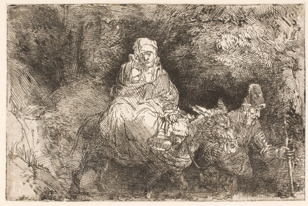 Rembrandt van Rijn, Flugten til Egypten
