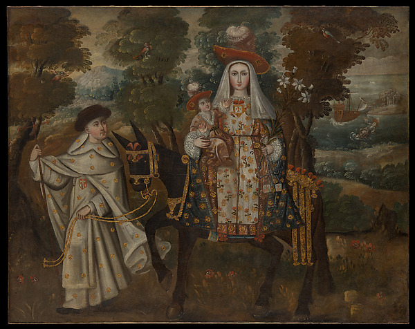Unknown, Our Lady of Mercy, called “The Pilgrim of Quito”