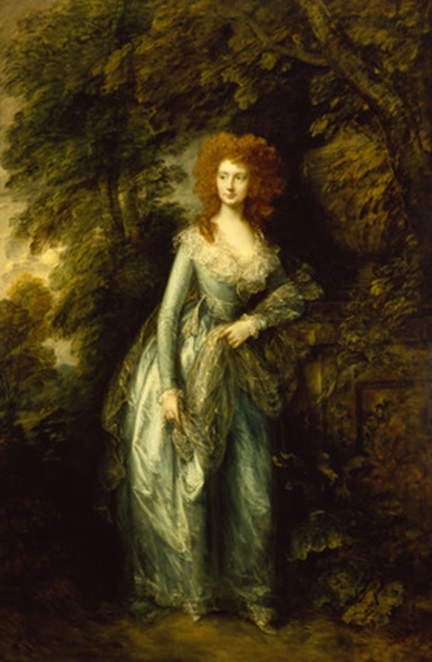 Thomas Gainsborough, Called Lady Mary Bruce, Duchess of Richmond (1740 -1796), possibly Elizabeth White, Mrs Hartley (1751 - 1824)