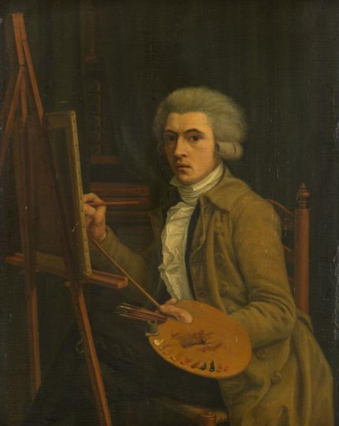 Willem Uppink, Portrait of a Painter, probably the Artist himself