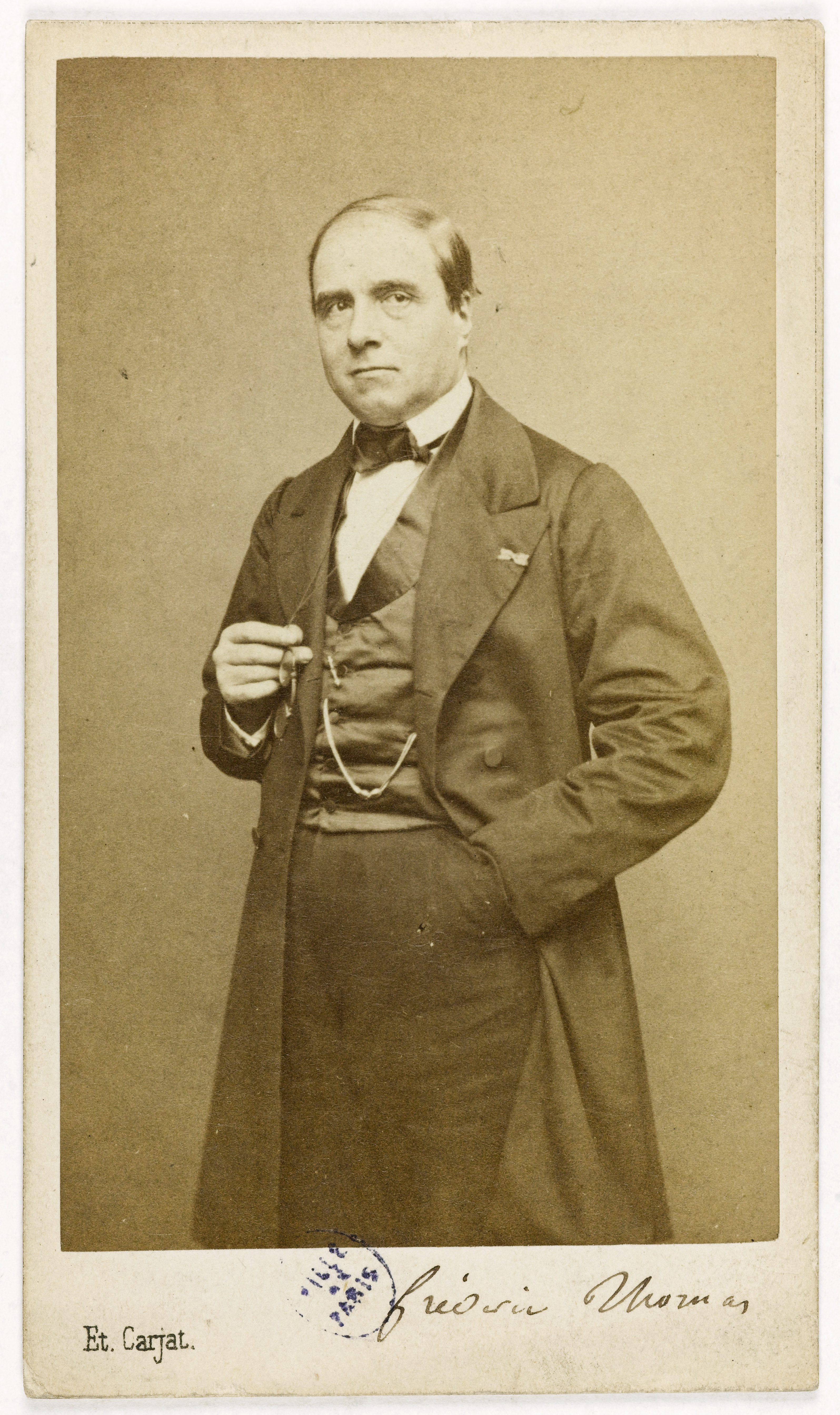 Carjat & Cie, Portrait de Frédéric Thomas, (1814-1884), (avocat, littérateur, journaliste)