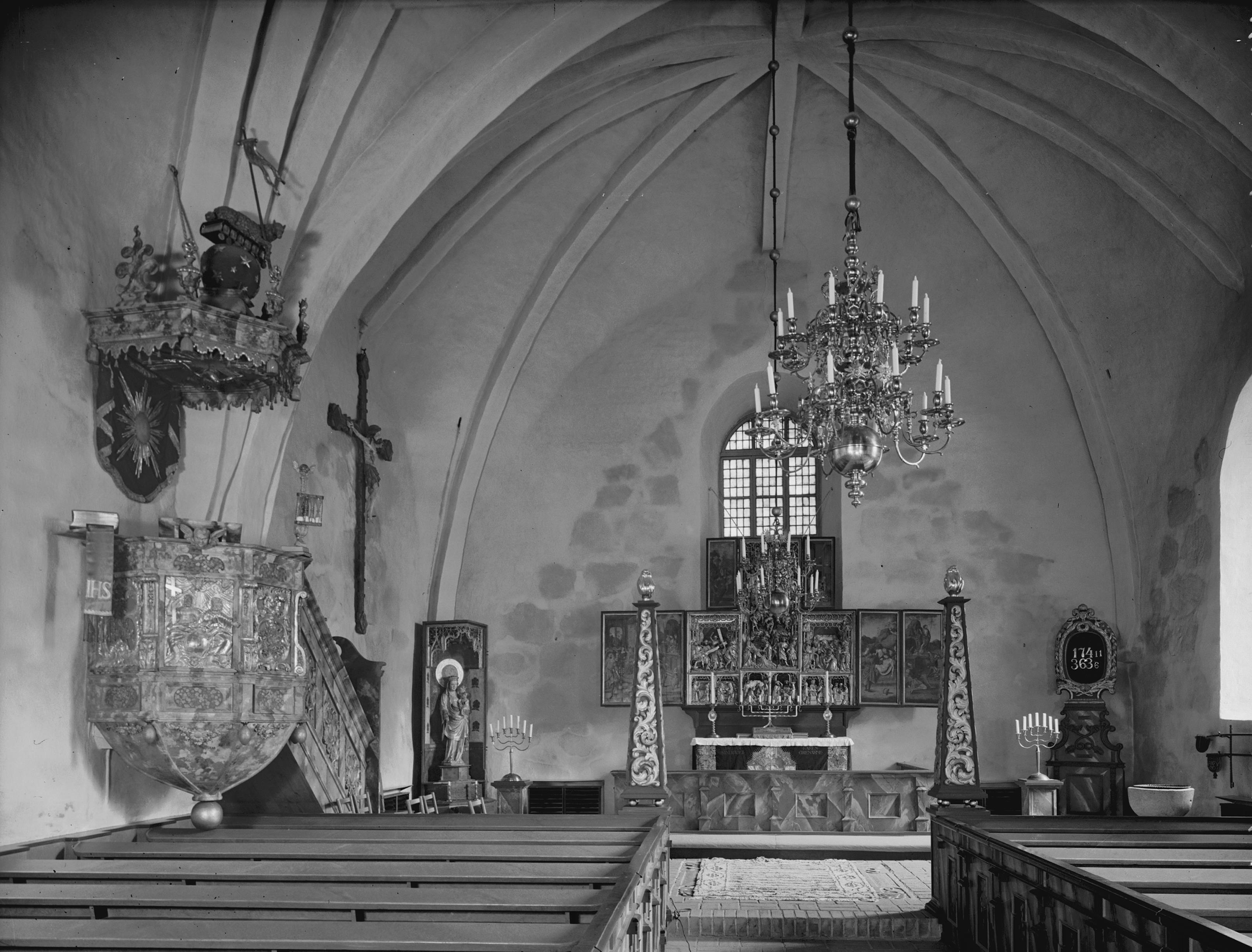 Nils Lagergren, Hökhuvuds kyrka