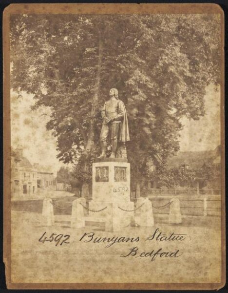 Francis Frith, Bunyans Statue Bedford