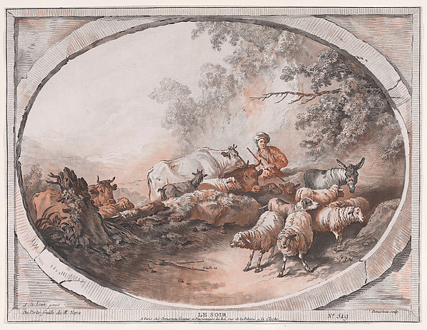 Gilles Demarteau, The Four Times of Day: Le Soir