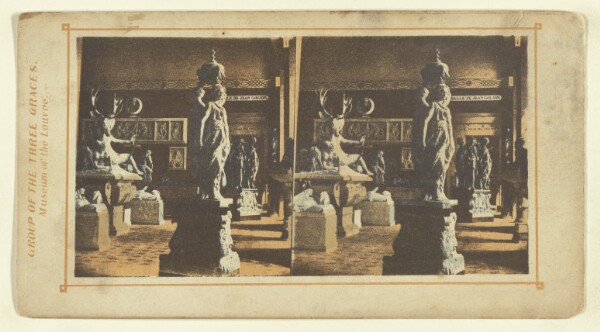 London Stereoscopic and Photographic Company, Group of the Three Graces, Museum of the Louvre.