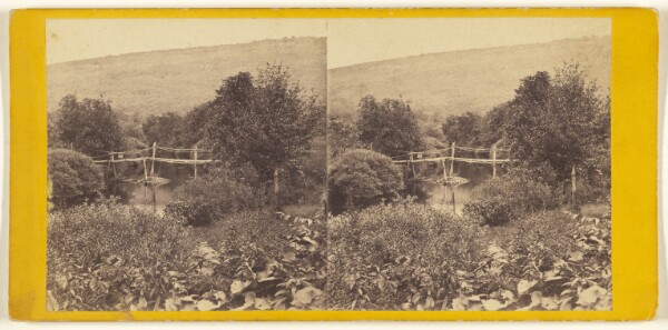 Edward and Henry T. Anthony & Co., The Beauties of the Ramapo, Erie Railway. A Quiet "Bit" on the Ramapo.