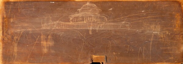 Thomas Cole, Sketch for Ohio State Capitol Design