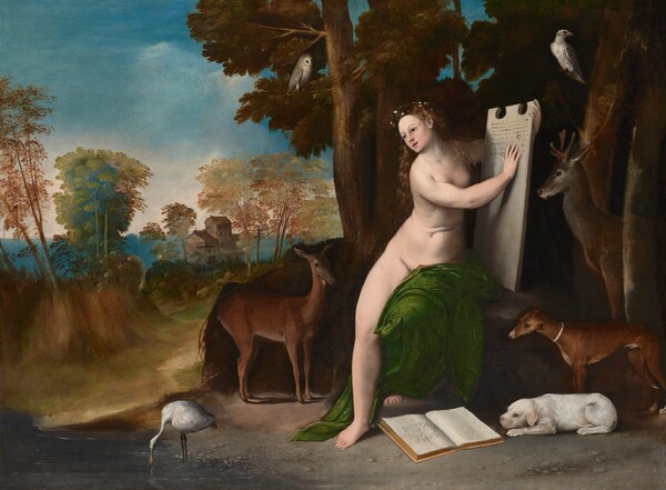 Dosso Dossi, Circe and Her Lovers in a Landscape