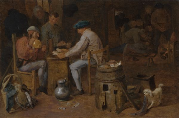 Adriaen Brouwer, Card Players and Carousers