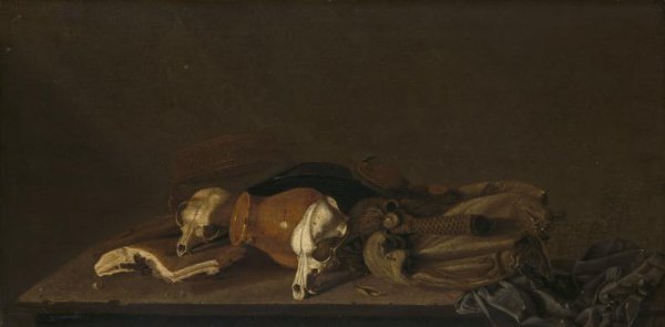 anonymous, Still Life with Suckling-Pig Skulls