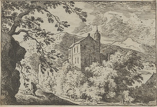 Allart van Everdingen, The Large House with the Turret