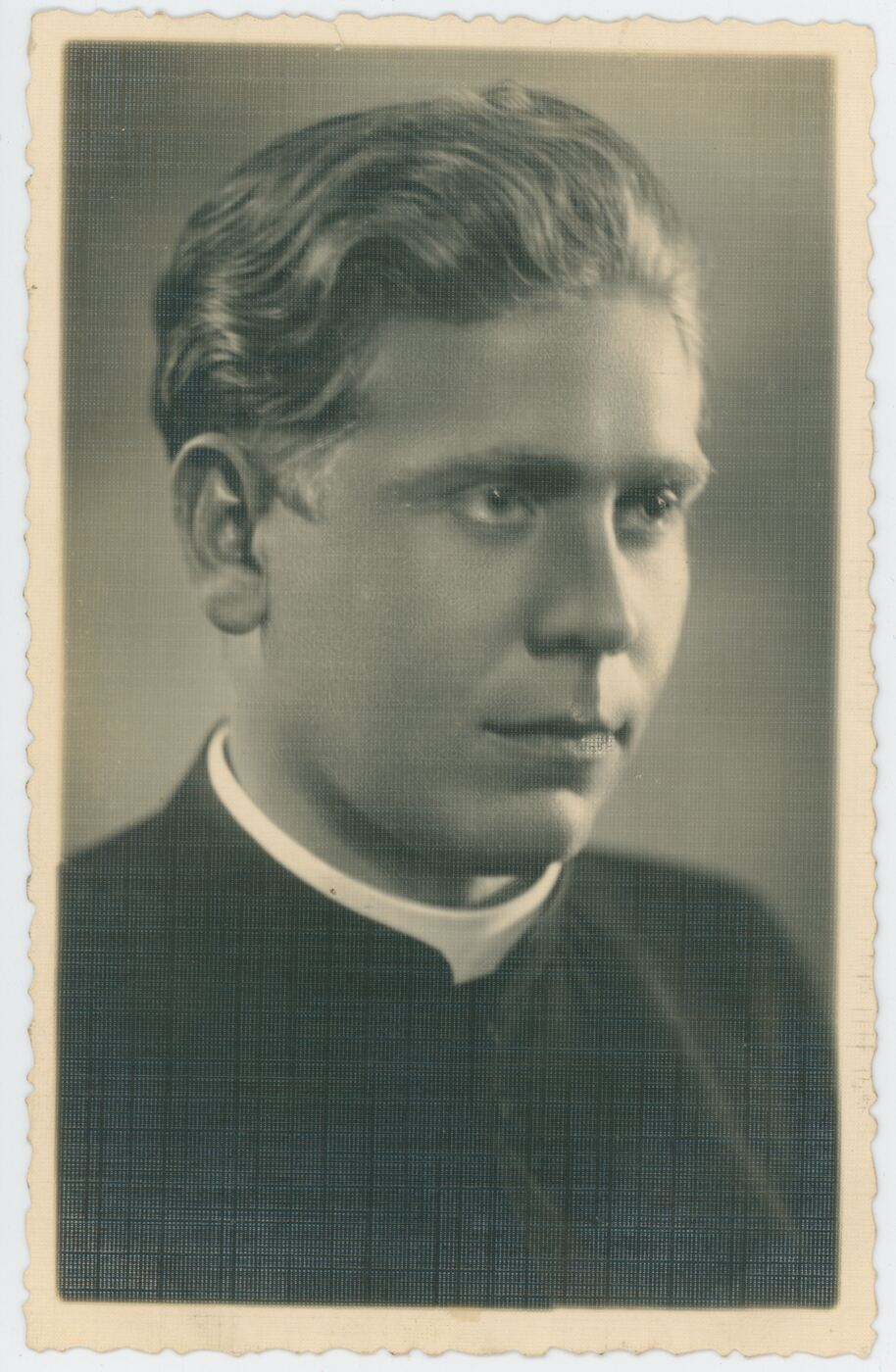 Nežinomas fotografas, Kunigas Juozas Kostrickas