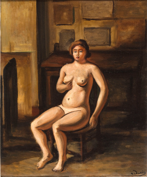 André Derain, Nu assis