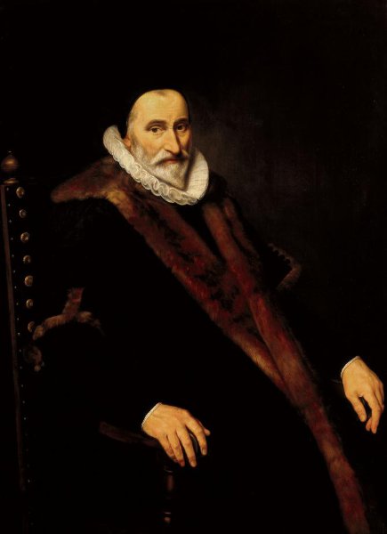 Cornelis van der Voort, Portrait of Cornelis Pietersz Hooft (1546-1626)