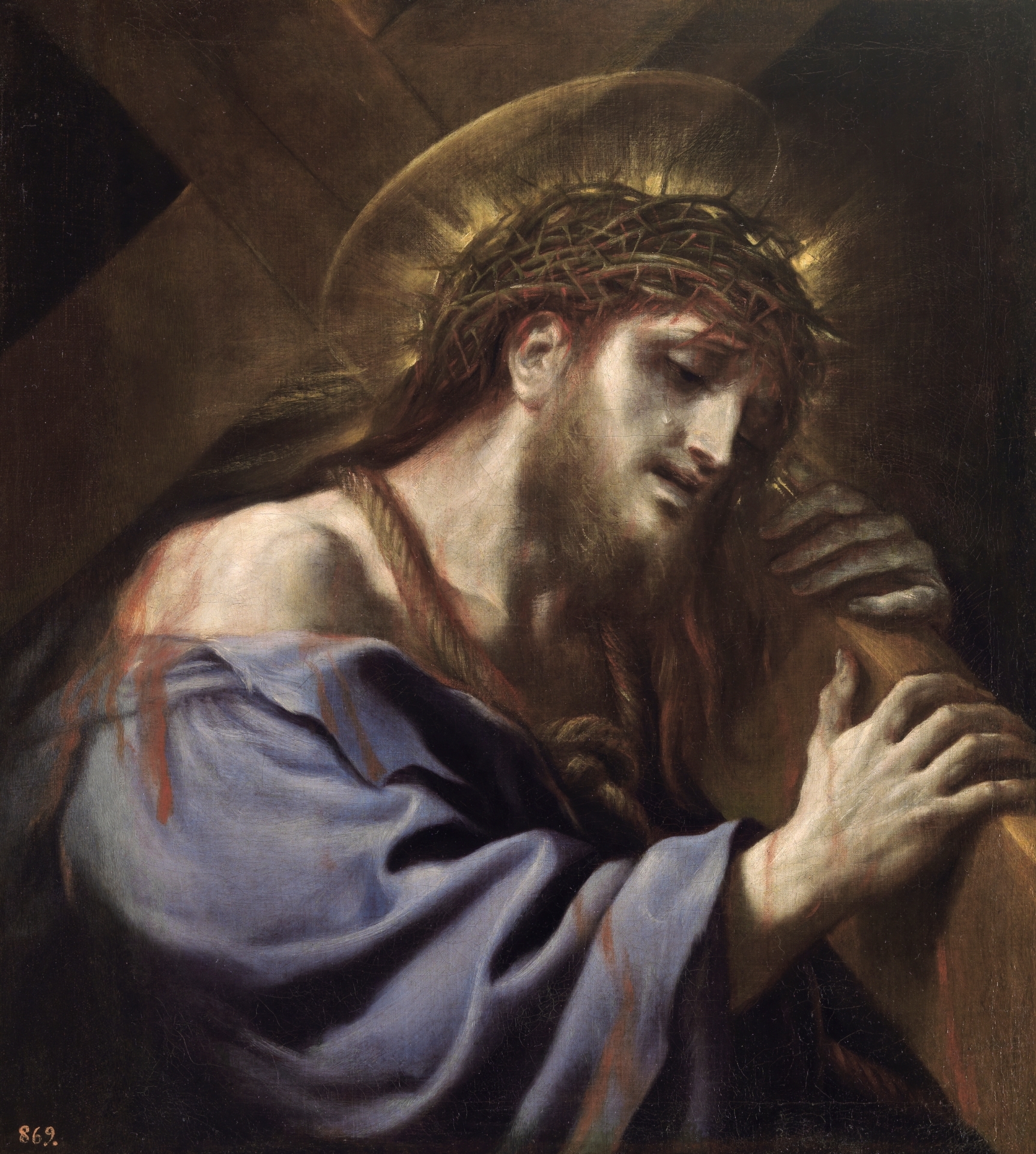 Luca Giordano, Christ carrying the cross