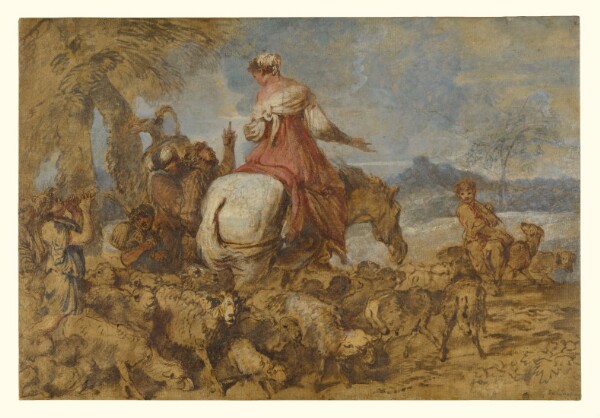 Giovanni Benedetto Castiglione, Pastoral Journey