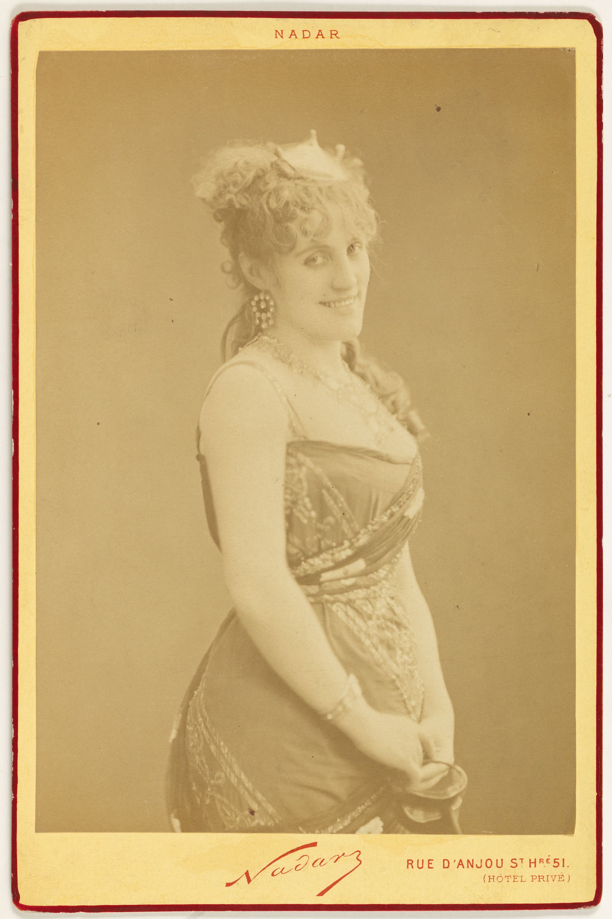 Atelier Nadar, Portrait de Léa d'Aseo, actrice