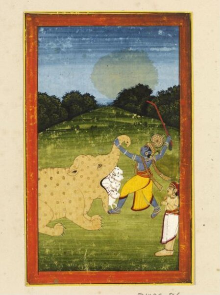Unknown, Krishna and Aghasura