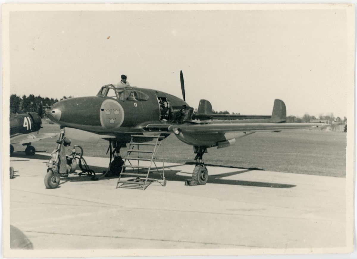 Okänd,, Militärflyg, Uppland