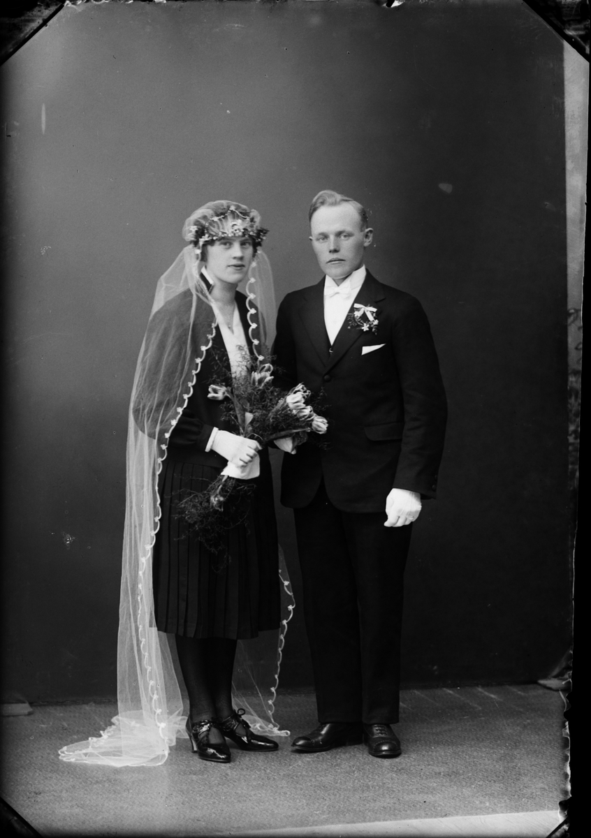 Skötsner-Edhlund, Brudpar, Östhammar, Uppland