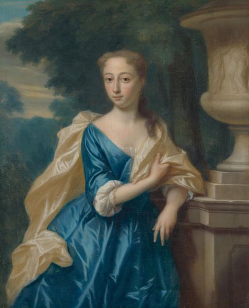 Philip van Dijk, Justina Johanna Ramskrammer (1702-98), Wife of Isaac Parker