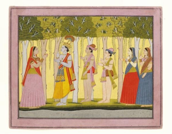 Unknown, Radha and Krishna