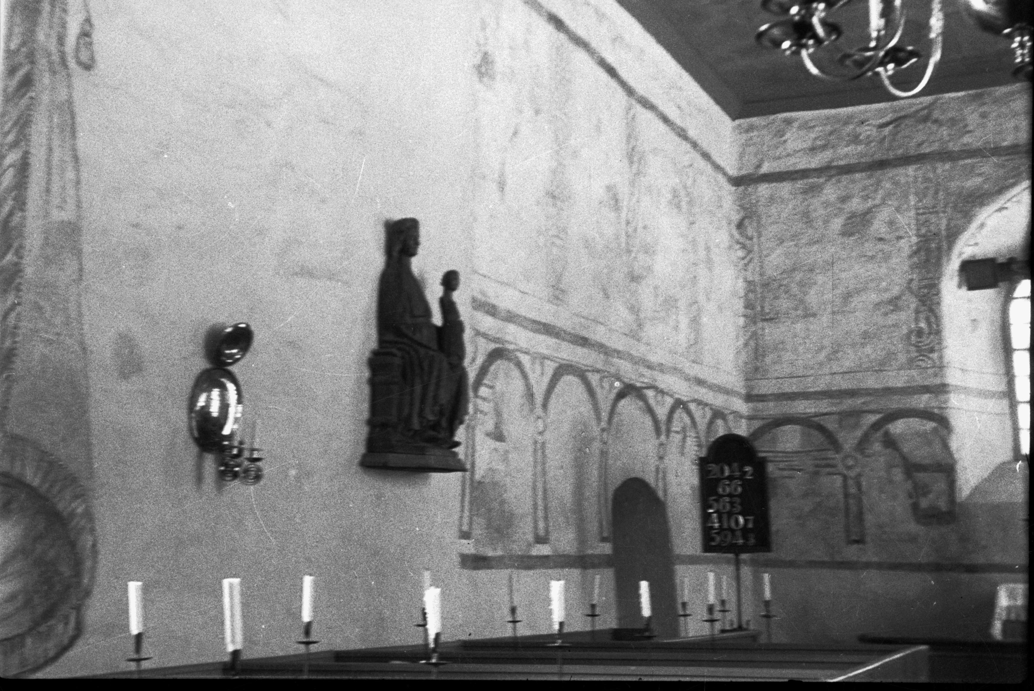 Osvald Owald, Dörarps kyrka