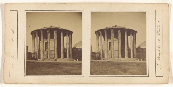 Unknown, [Le temple de Vesta]