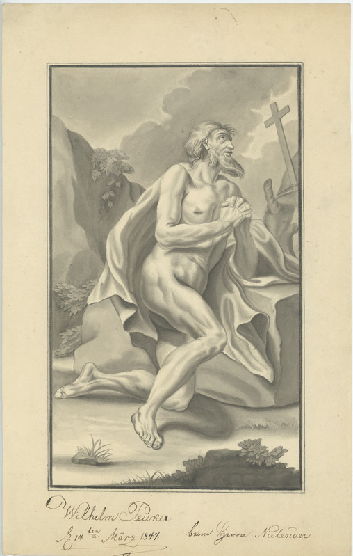 Wilhelm (autor) Peuker, praying eremite