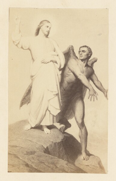 Unknown, ["Temptation of Christ" by Ary Scheffer]