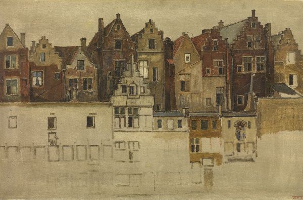 Henri Leys, Houses of Old Antwerp, Handschoenmarkt