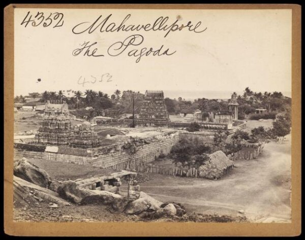 Francis Frith, Mahavellipore.  The Pagoda