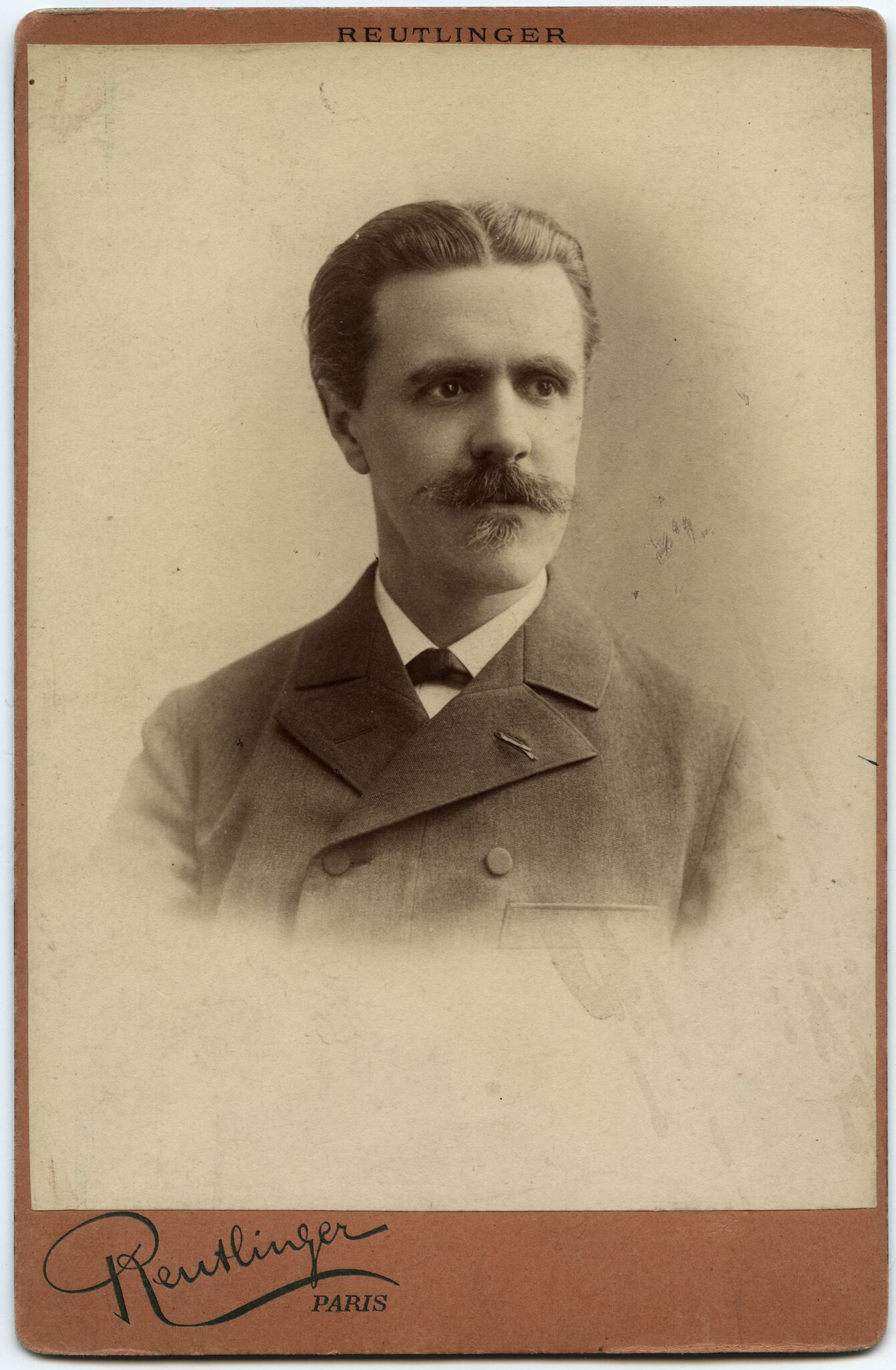 Charles Reutlinger, Vyro portretas