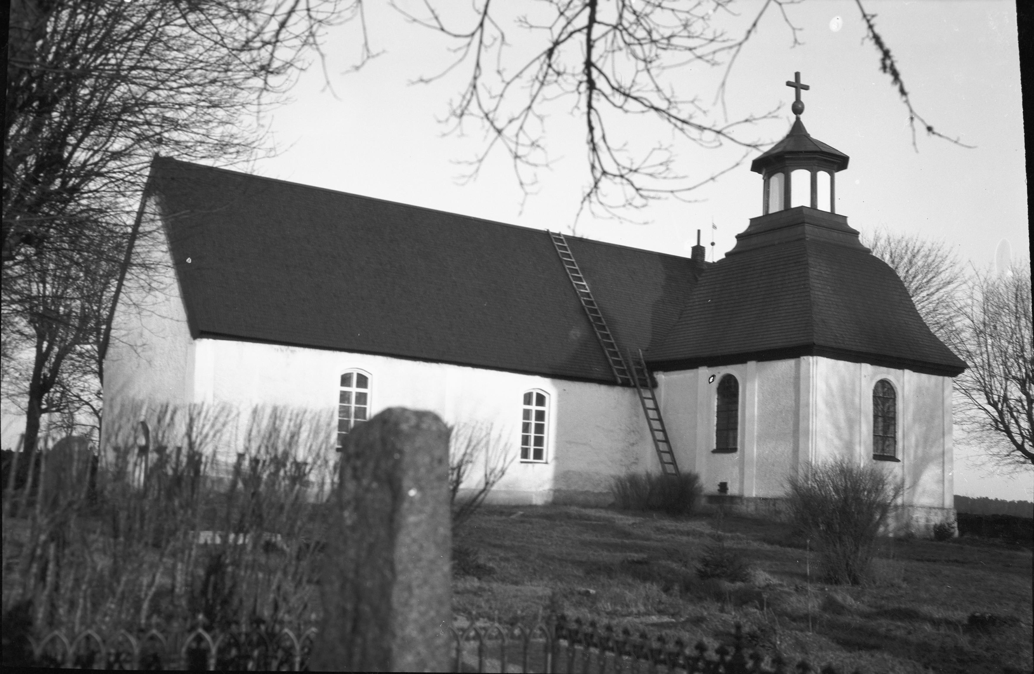Sven Brandel, Teda kyrka
