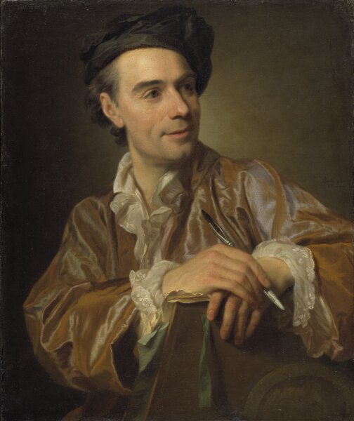 Alexander Roslin, Den franske konstnären Claude Joseph Vernet