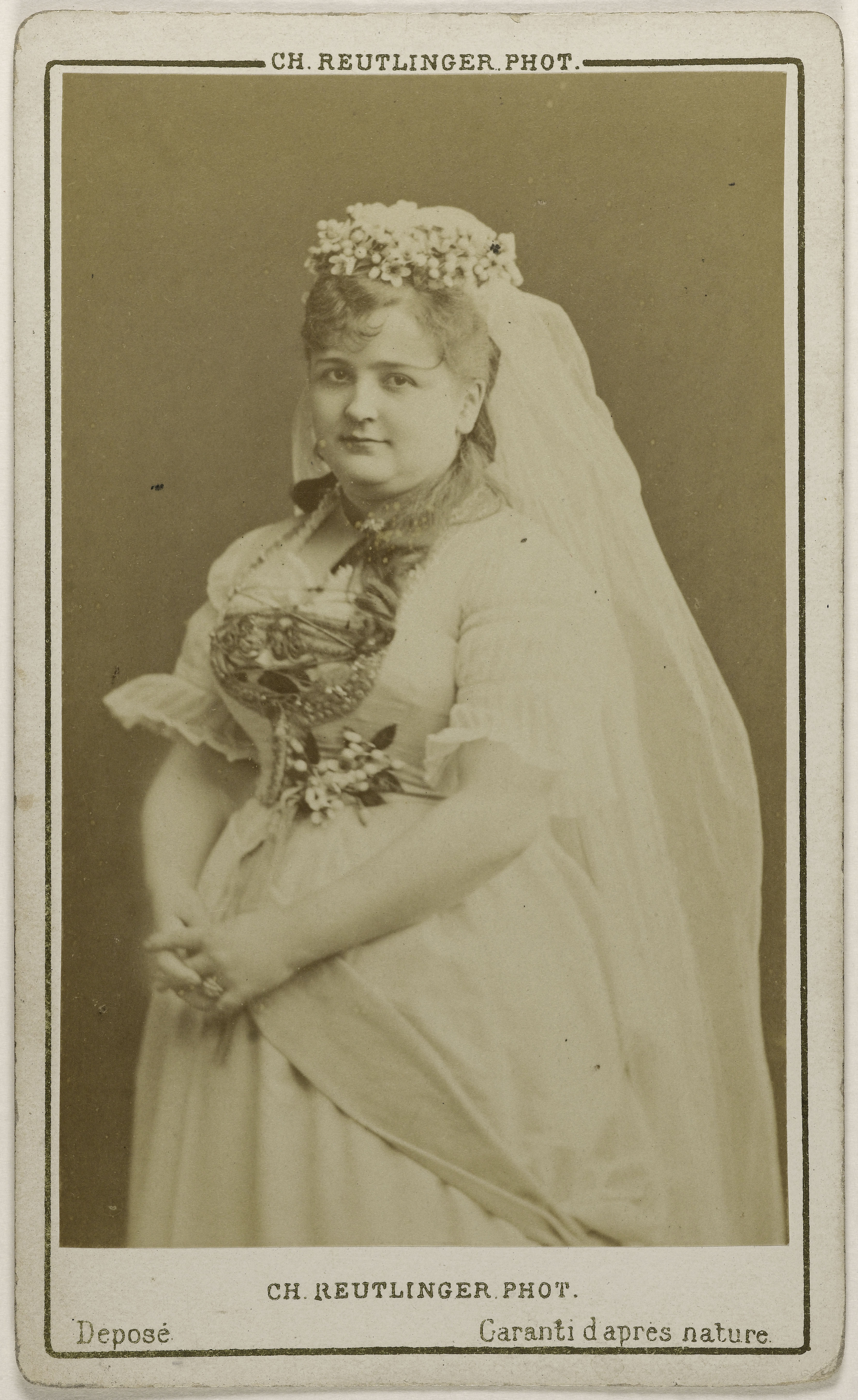 Charles Reutlinger, Portrait de Baux, Marguerite, (opéra)